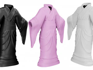 robe kimono Modèle 3D