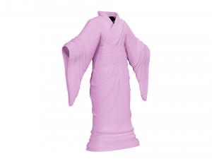 kimono robe Modelo 3D