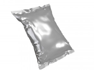 food packet sachet potato chips 3D 模型