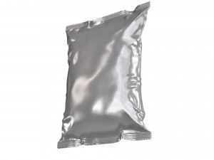food packet sachet potato chips 3D 模型