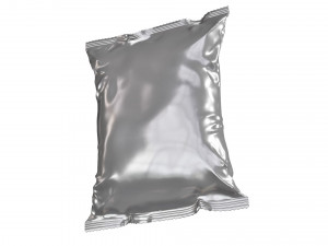 food packet sachet potato chips 3D 模型