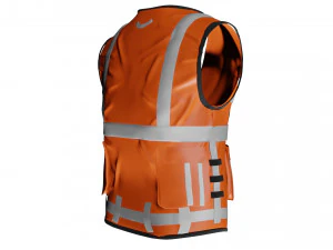 safety jacket waistcoat waist coat construction vest 3D Model