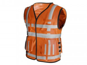 safety jacket waistcoat waist coat construction vest Modelo 3D