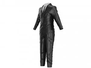 tuxedo suit men coat business 3D Model