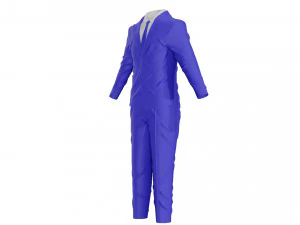tuxedo suit men coat business 3D Model