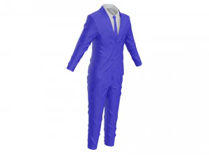 tuxedo suit men coat business 3D Model