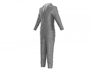 tuxedo suit men coat business Modello 3D