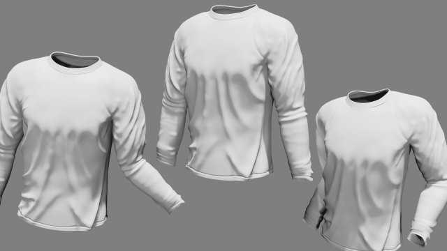 rigged t shirt mockup 3D Модель .c4d .max .obj .3ds .fbx .stl .blend 