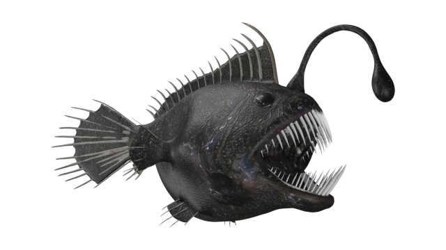 Anglerfish sculpture
