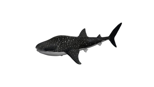 rigged whale shark Modelo 3D .c4d .max .obj .3ds .fbx .stl .blend 