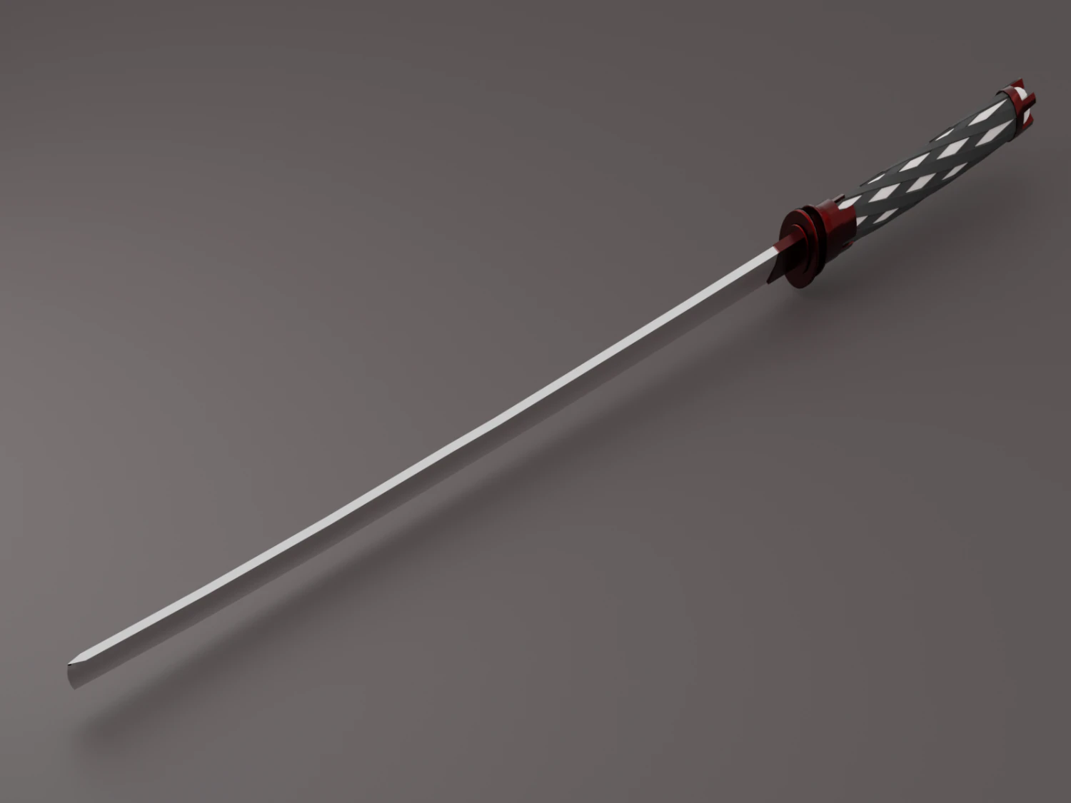 sword catana 3D Model .c4d .max .obj .3ds .fbx .stl .blend 