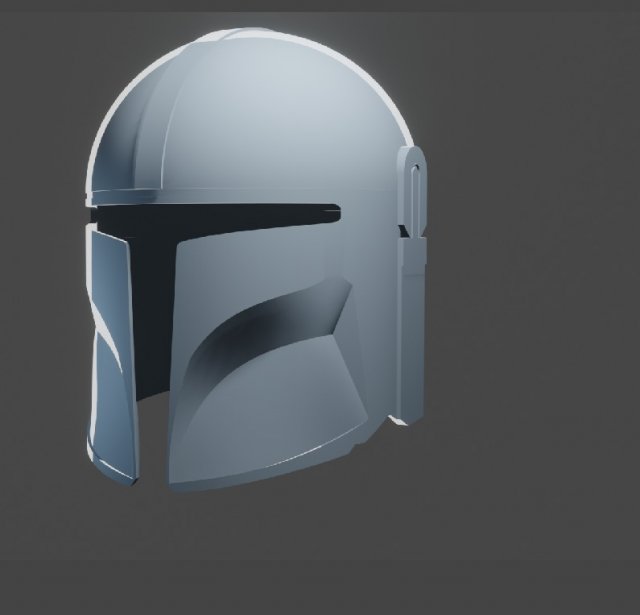 the mandalorian 3D 모델 .c4d .max .obj .3ds .fbx .stl .blend 