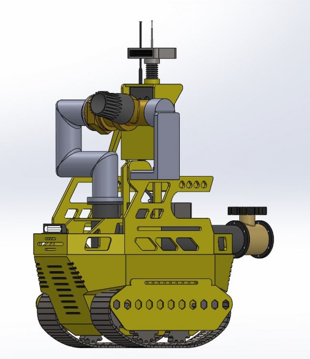 firefightingrobot 3D 모델 .c4d .max .obj .3ds .fbx .stl .blend 