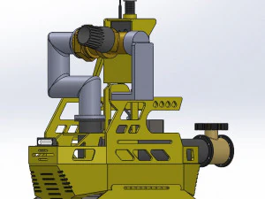 消防ロボット 3Dモデル