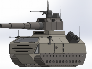 armytank 3D Model
