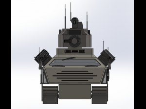 armytank Modello 3D
