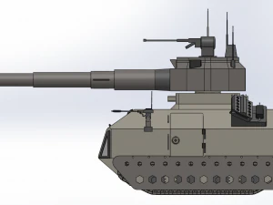 armytank 3D Model