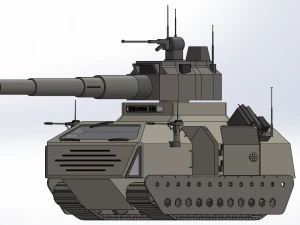 armytank 3D Model
