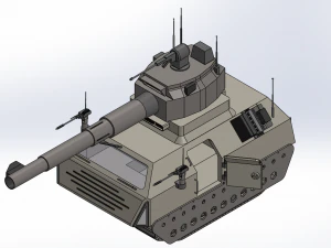armytank 3D Model