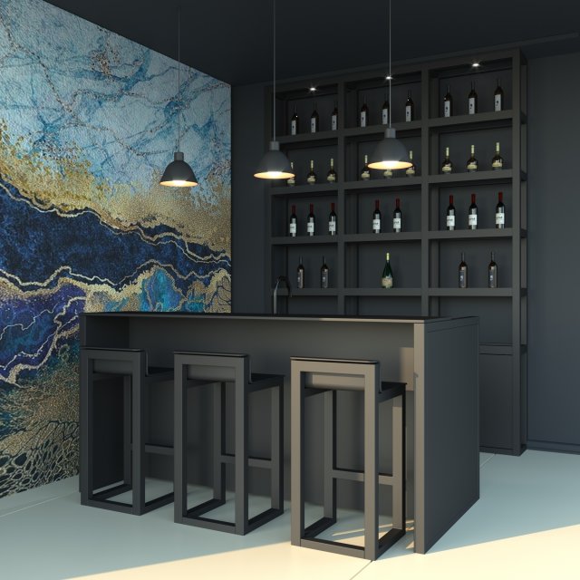 collection in-out kitchen by sachi Modello 3D .c4d .max .obj .3ds .fbx .stl .blend 