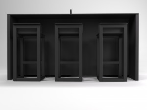 collection in-out kitchen by sachi Modello 3D