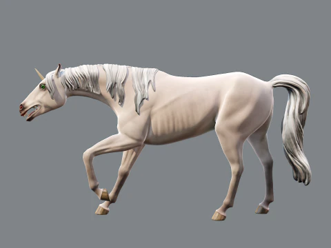 Unicorn 3D Model