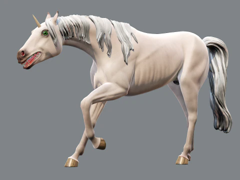 Unicorn 3D Model