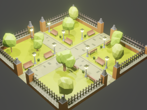 park 3Dモデル
