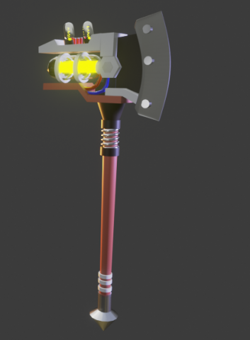 axe Modello 3D .c4d .max .obj .3ds .fbx .stl .blend 