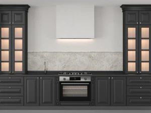 classic kitchen 04 3D Model