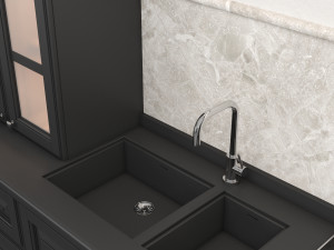 classic kitchen 04 3D Модель