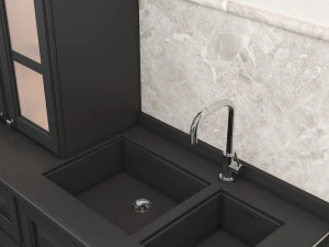 classic kitchen 04 3D Model