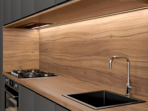 modern kitchen 06 Modello 3D