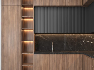 modern kitchen 09 Modelo 3D