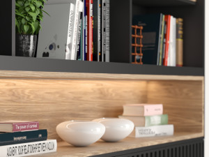 rack and bookcase 02 3Dモデル