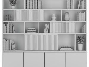 rack and bookcase 05 Modelo 3D