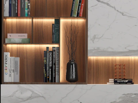 テレビウォール 05 3Dモデル