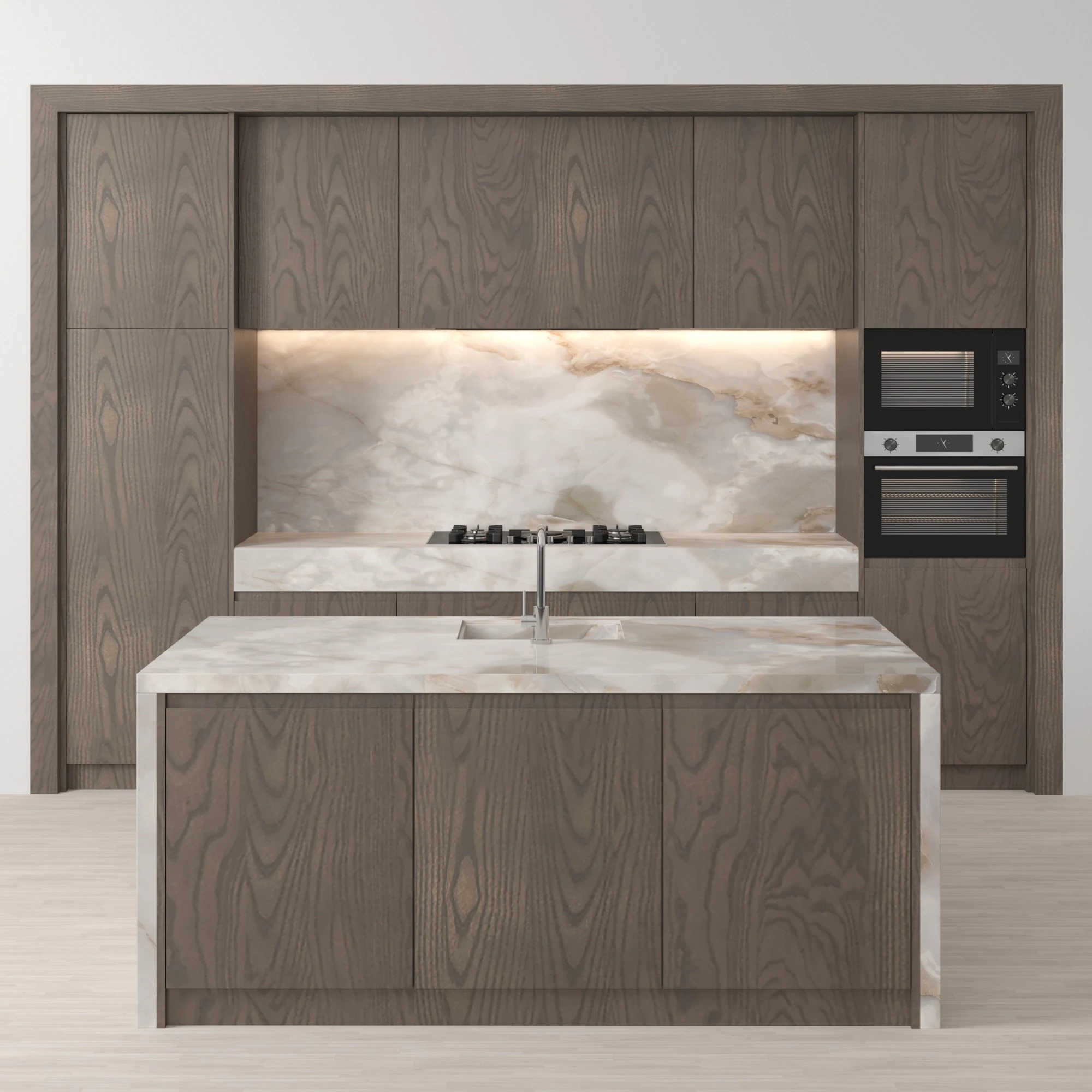 Kitchen 13 3D Model .c4d .max .obj .3ds .fbx .stl .blend 