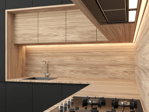 Kitchen 17 3D Model