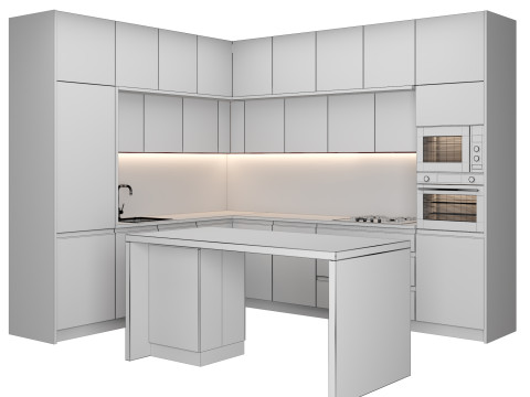 Kitchen 17 3D Model