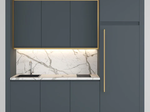 Cucina 18 Modello 3D