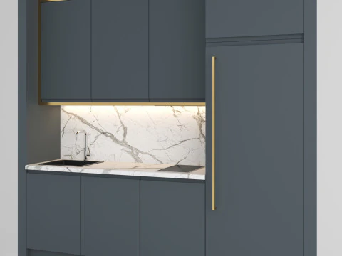 Cucina 18 Modello 3D