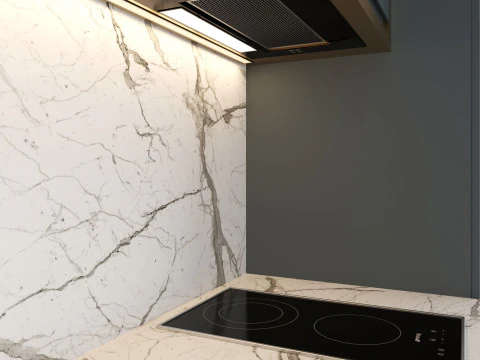 Cucina 18 Modello 3D