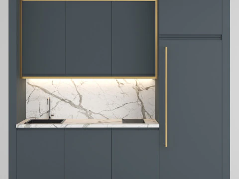 Cucina 18 Modello 3D