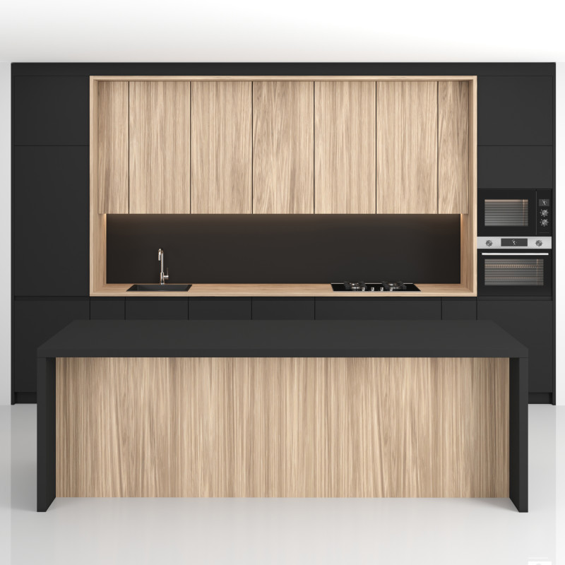 Kitchen 20 3D Model .c4d .max .obj .3ds .fbx .stl .blend