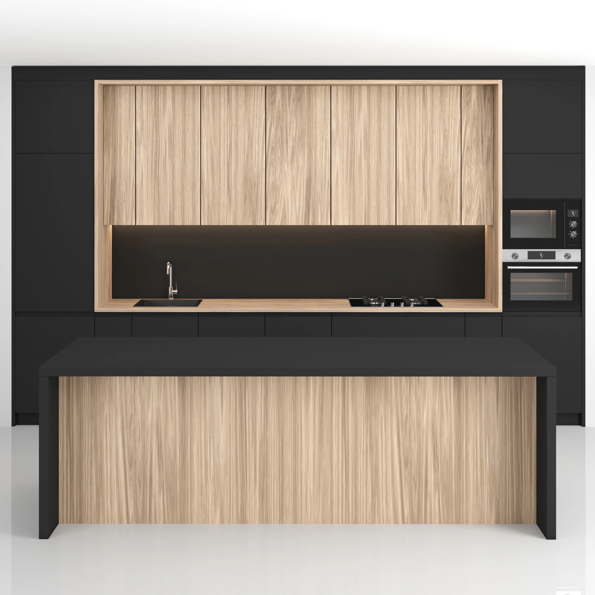 Kitchen 20 3D Model .c4d .max .obj .3ds .fbx .stl .blend 