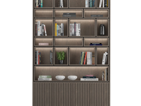Rack and Bookcase 06 Modèle 3D
