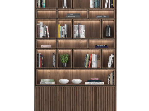 Rack and Bookcase 06 Modèle 3D