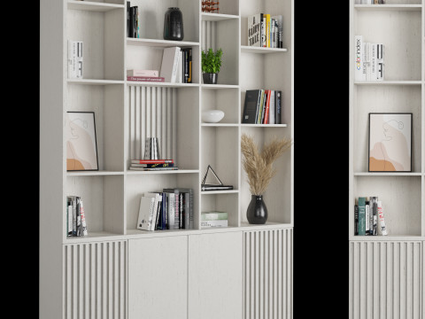Rack and Bookcase 09 Modèle 3D