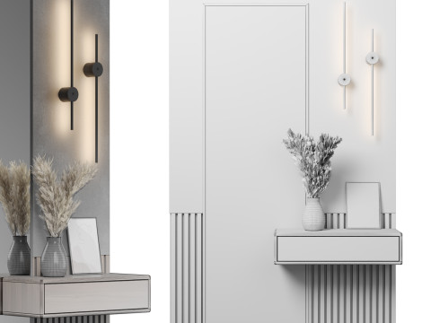 Hallway 01 3D 模型